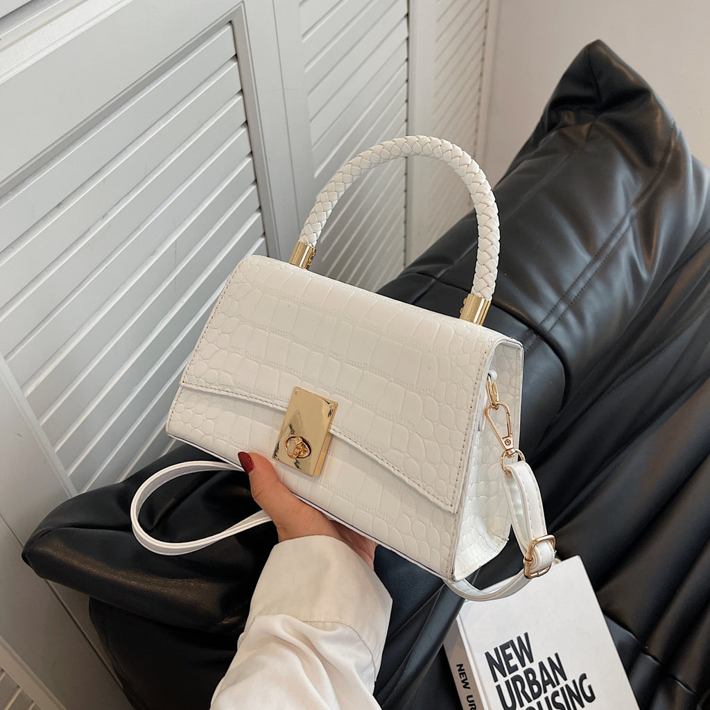 Sac à Main Effet Pierre Stone Grain - Luxe Compact & Polyvalent