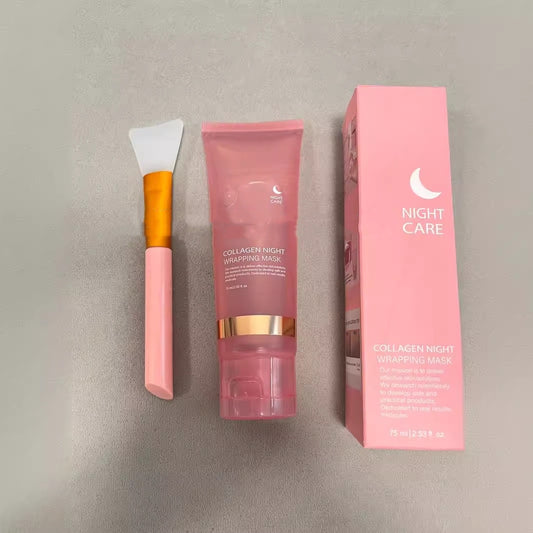 Masque de Nuit Déchirable au Collagène– L’allié beauté de votre sommeil ✨