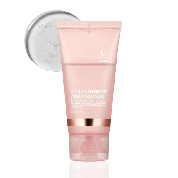 Masque de Nuit Déchirable au Collagène– L’allié beauté de votre sommeil ✨