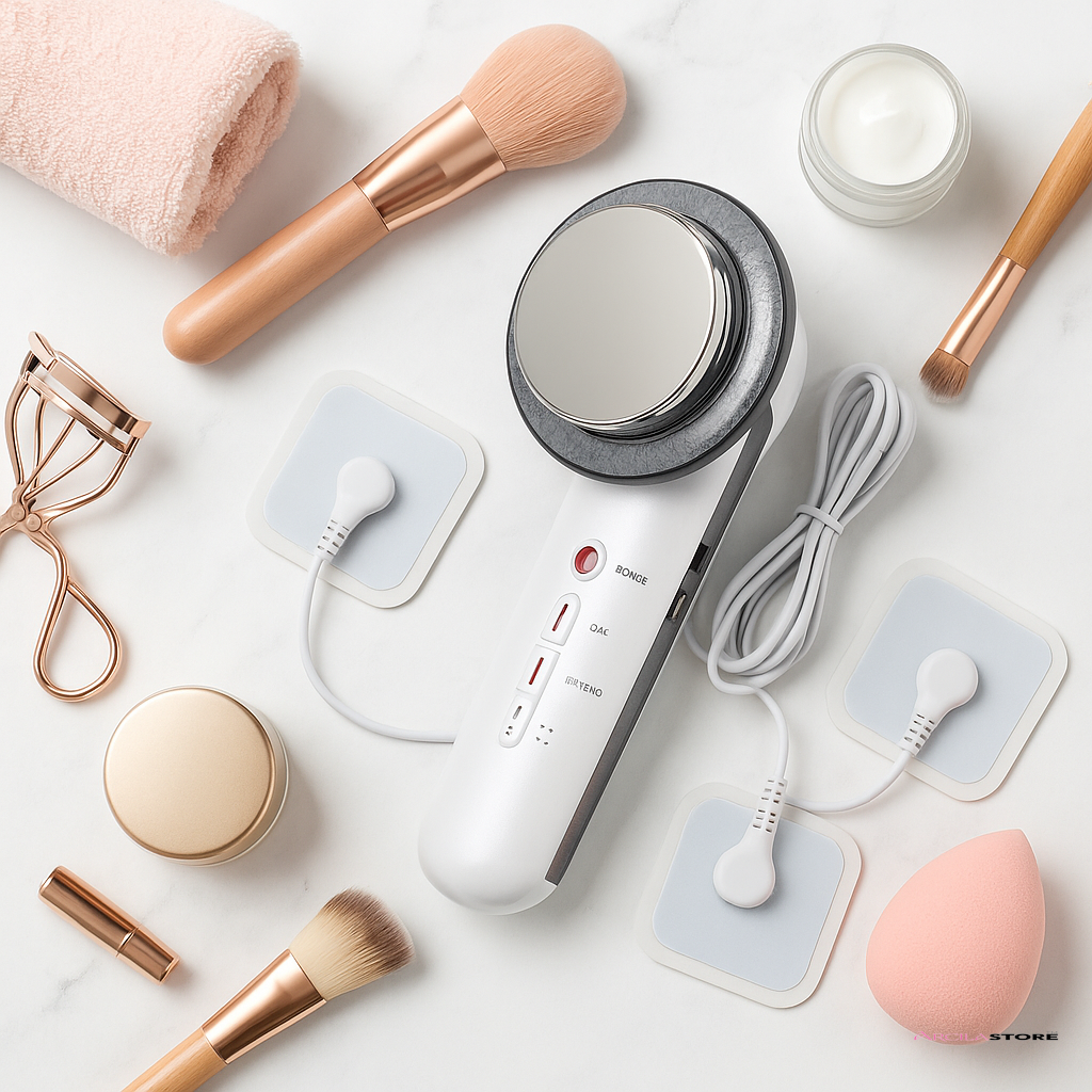 Masseur amincissant 5-en-1 par ultrason, infrarouge et électrostimulation