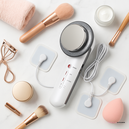 Masseur amincissant 5-en-1 par ultrason, infrarouge et électrostimulation