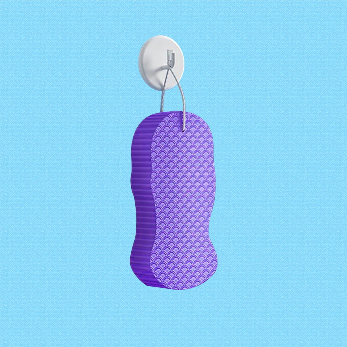 Eponge de bain exfoliante - une peau toute neuve !